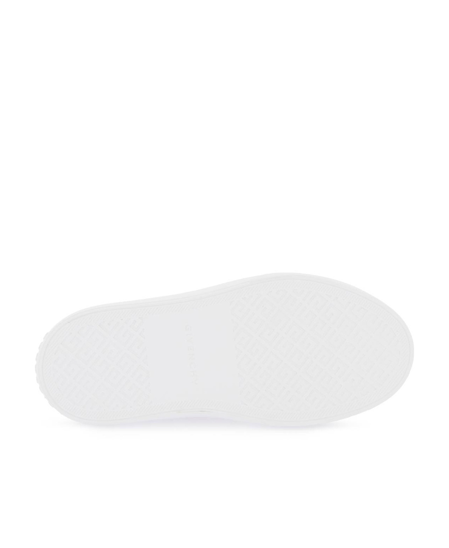 Givenchy Round-headed Low-top Lace-up Casual Shoes In White