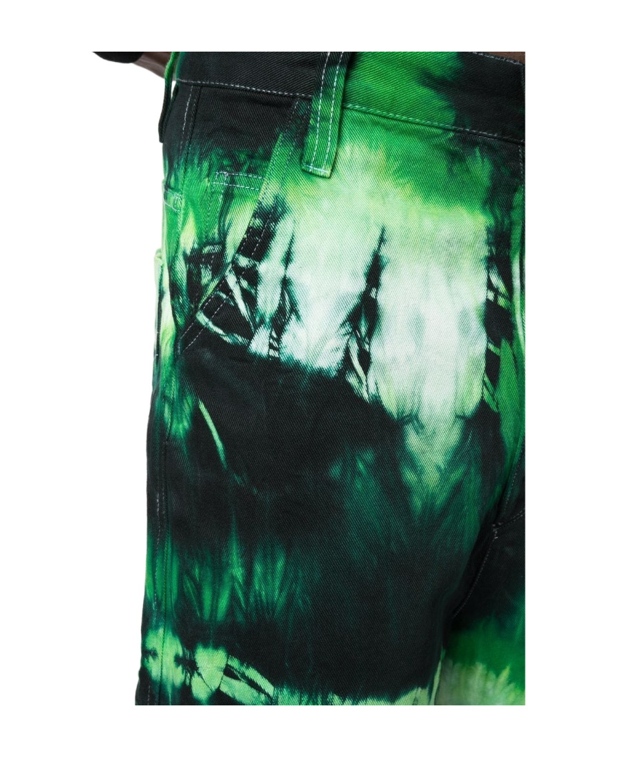 Shop Ami Alexandre Mattiussi Alex Fit Short Pants In Green