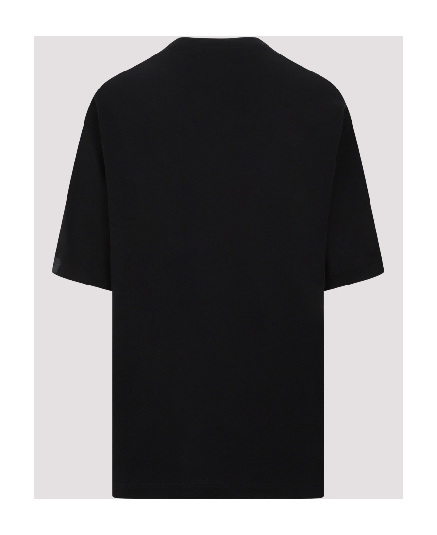 Y-3 Logo-patch Sleeve T-shirt In Black
