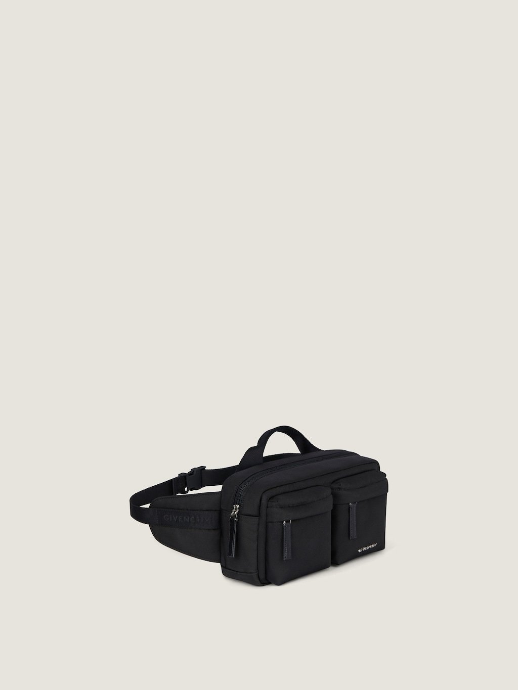 Givenchy Essential U Belt Bag In Nylon In Black
