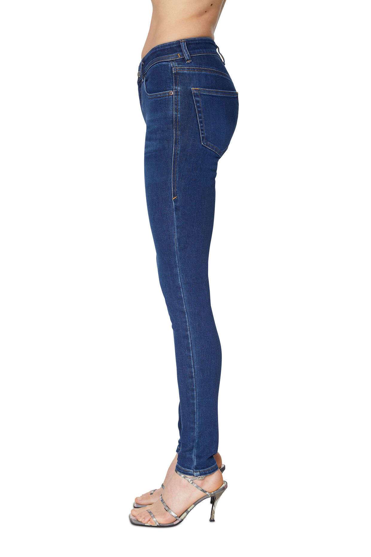 Diesel 1989 D-mine 09i28 Straight-leg Jeans In Blue