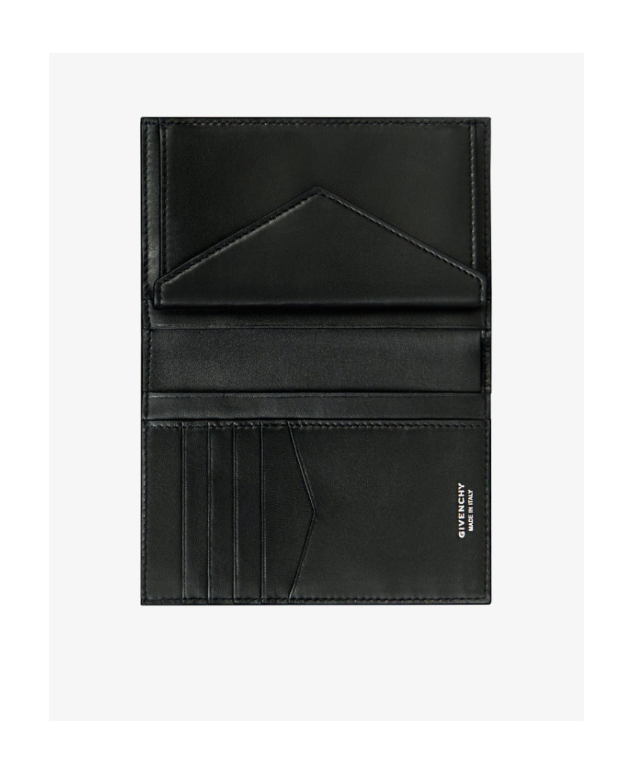Givenchy Buckle Detailed Bifold Wallet In Black