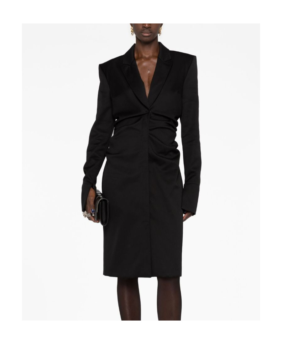 Tom Ford Ruch Tailored Mididress In Black