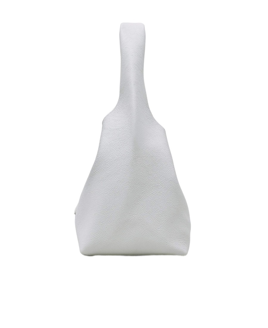 Marc Jacobs The Sack Leather Xl Shoulder Bag In White