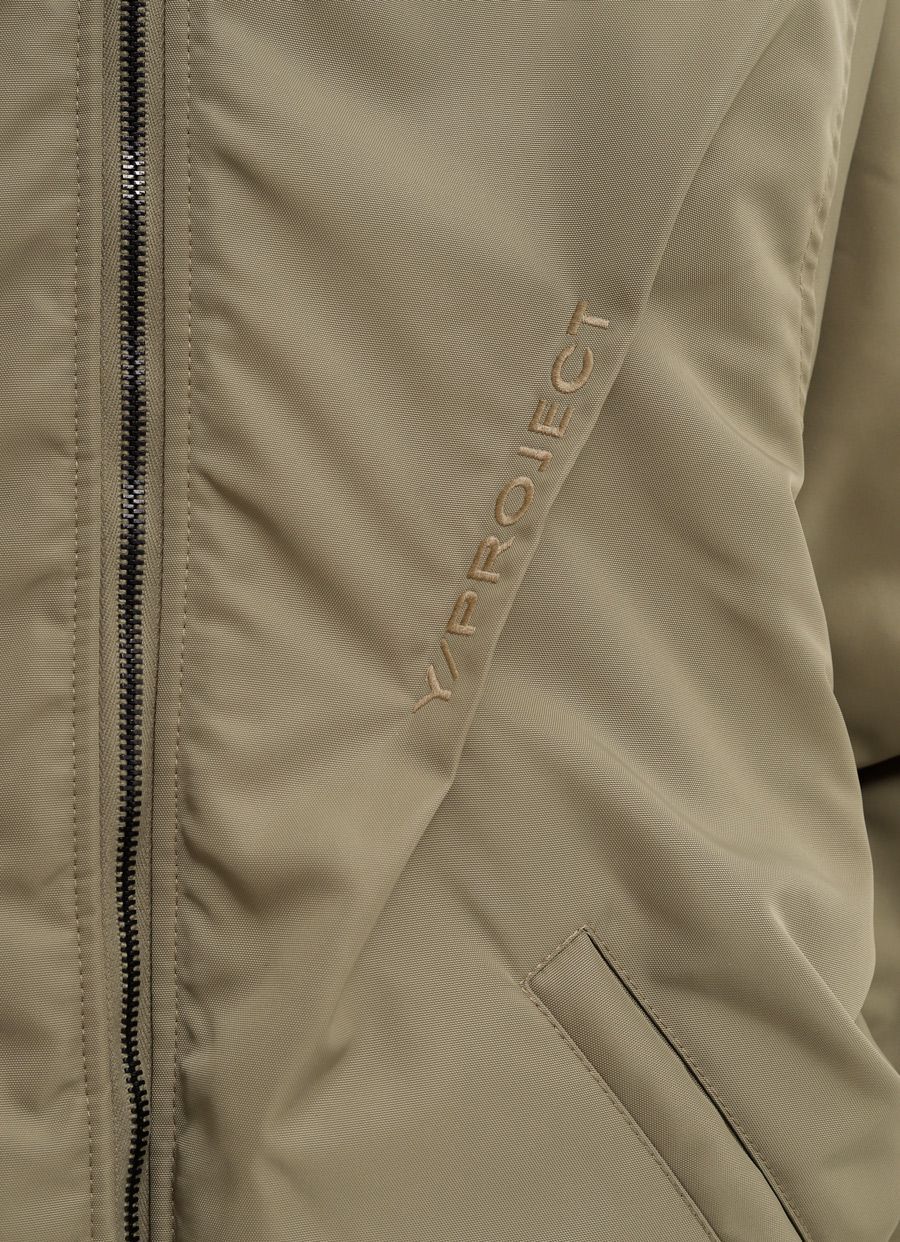 Y/project Long-sleeved Casual Jacket In Nude