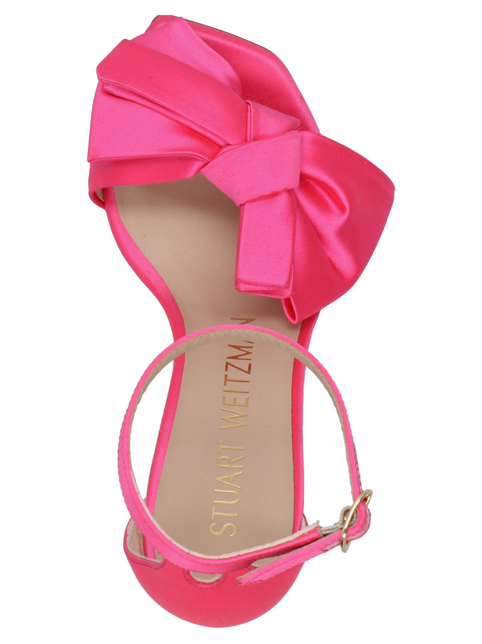 Stuart Weitzman Logo High-heeled Sandals In Red