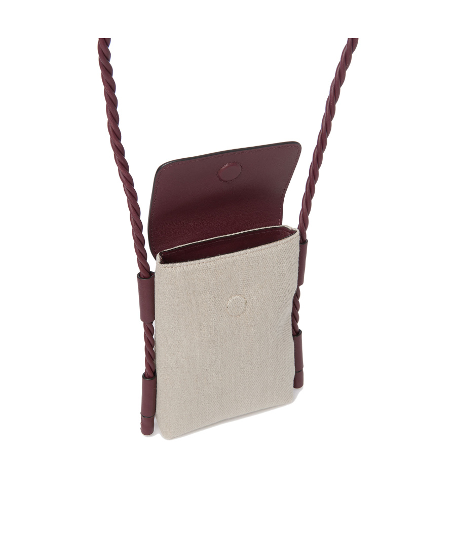 Chloé Key Mini Crossbody Bag In Red