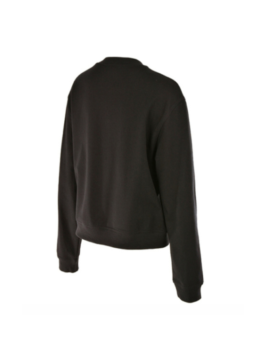 Moschino Hot Drill Love Stretch Sweater In Black