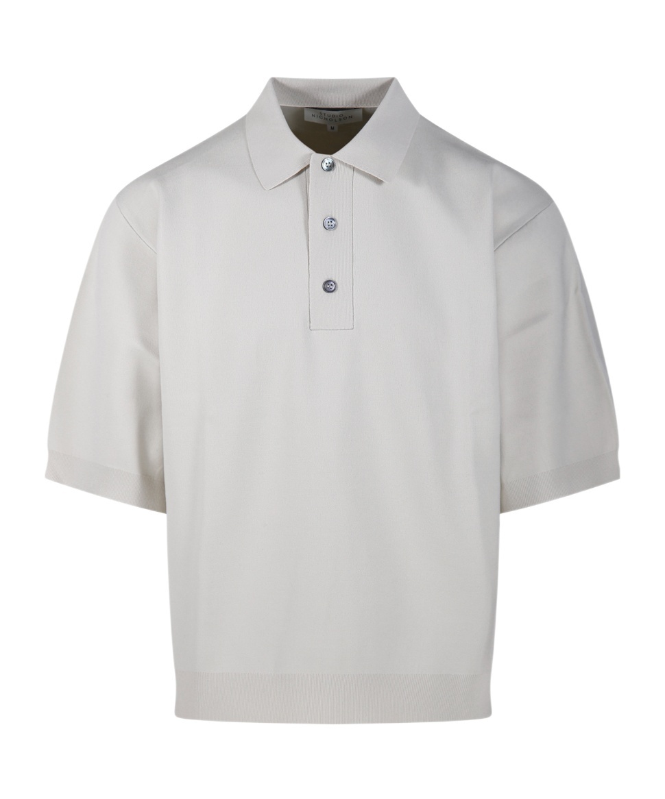 STUDIO NICHOLSON STUDIO NICHOLSON RICO SHORT SLEEVED POLO SHIRT