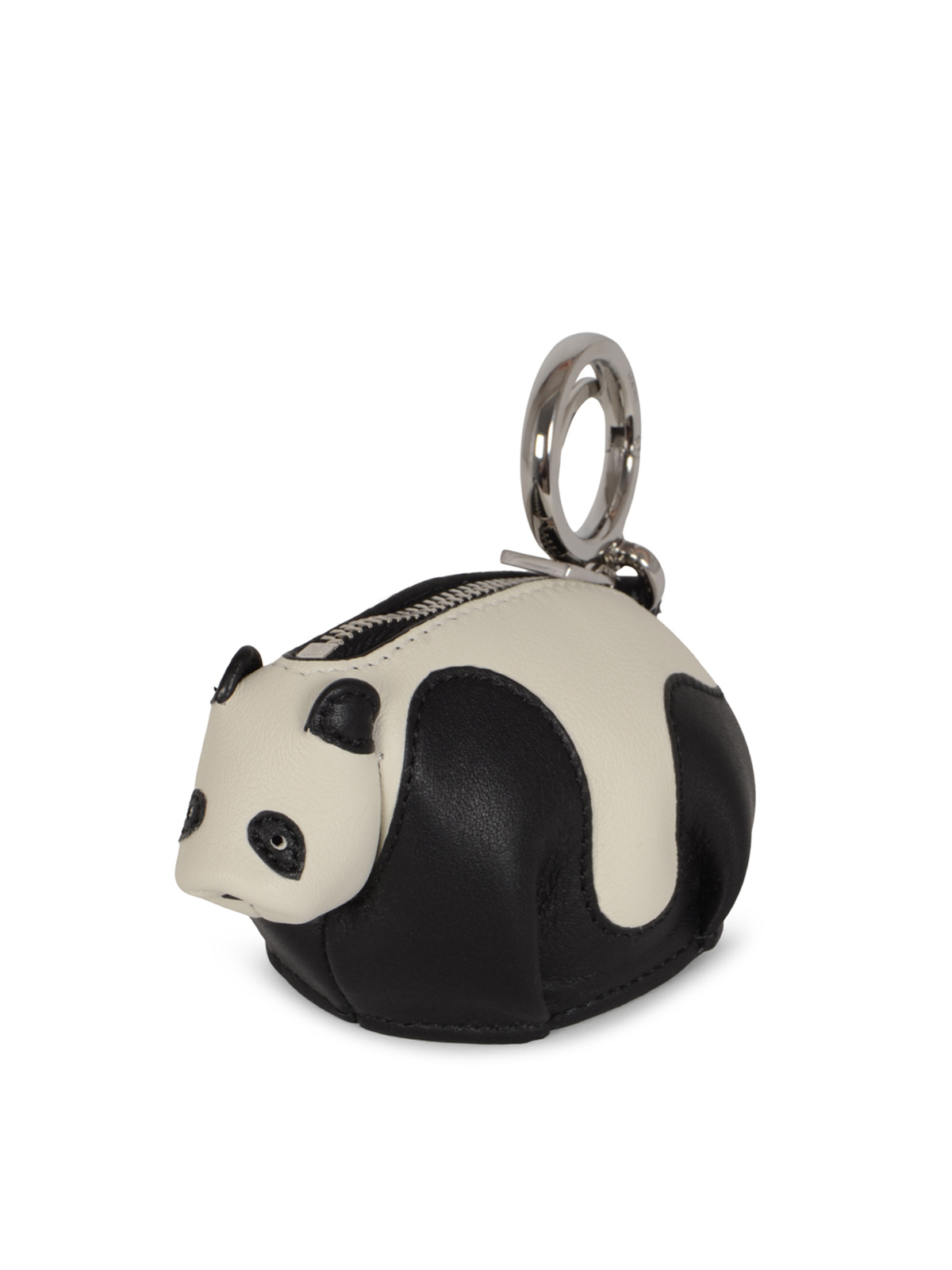 Loewe Panda Key Bag In Black