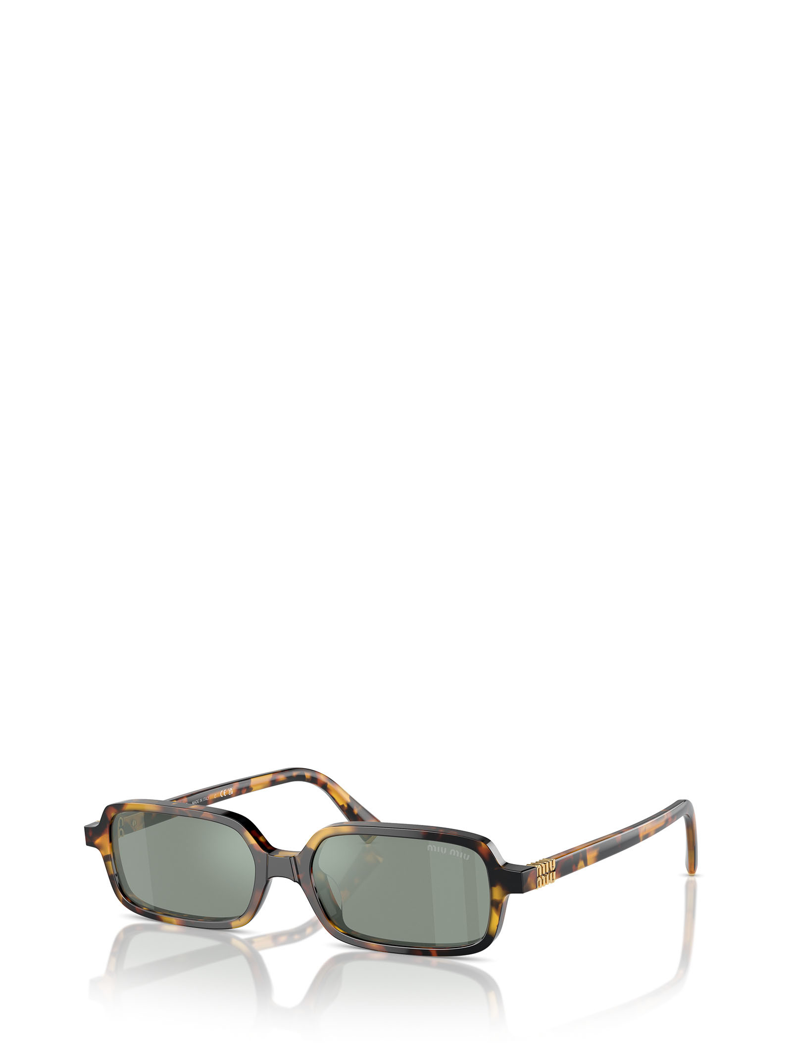 Miu Miu Rectangular Sunglasses In Multi