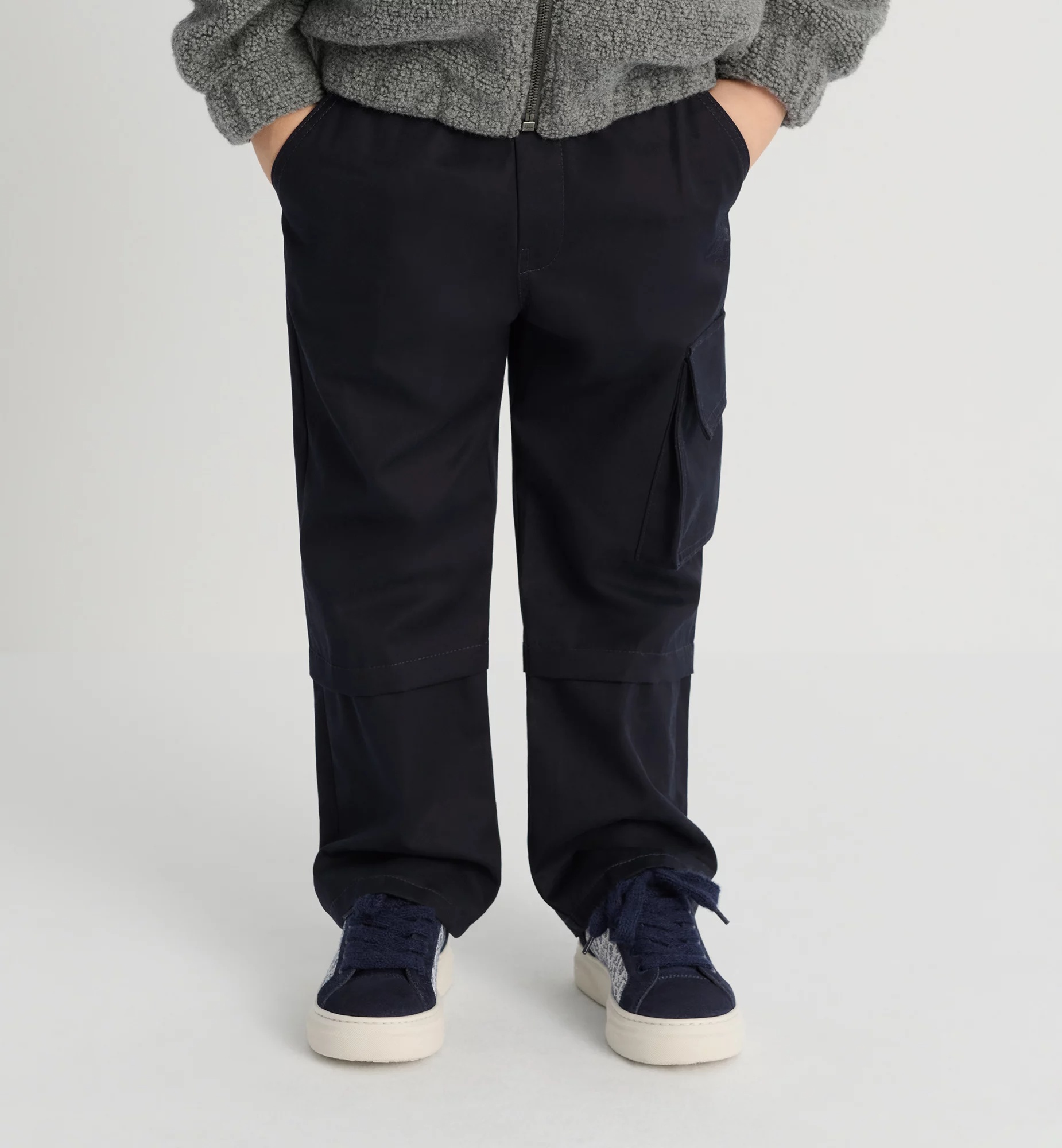 Dior Belt Loop Trousers In Black