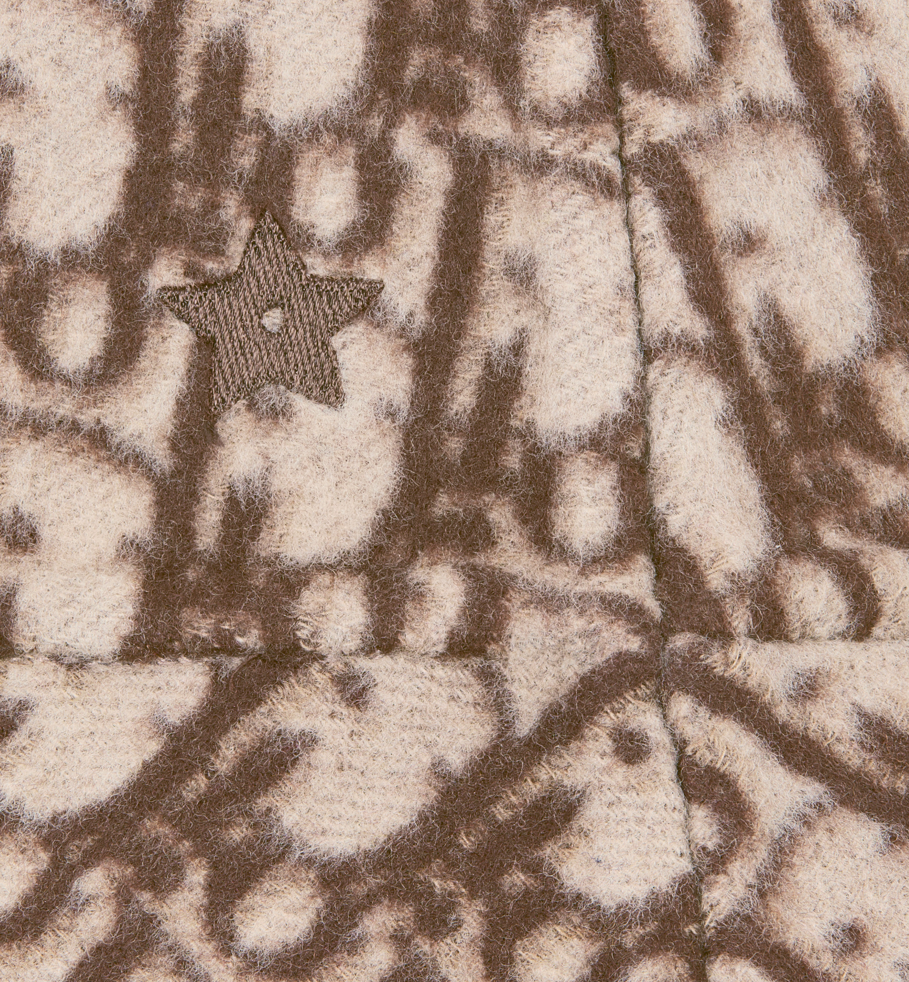 Dior Reversible Teddy-d Small-brim Bucket Hat In Brown