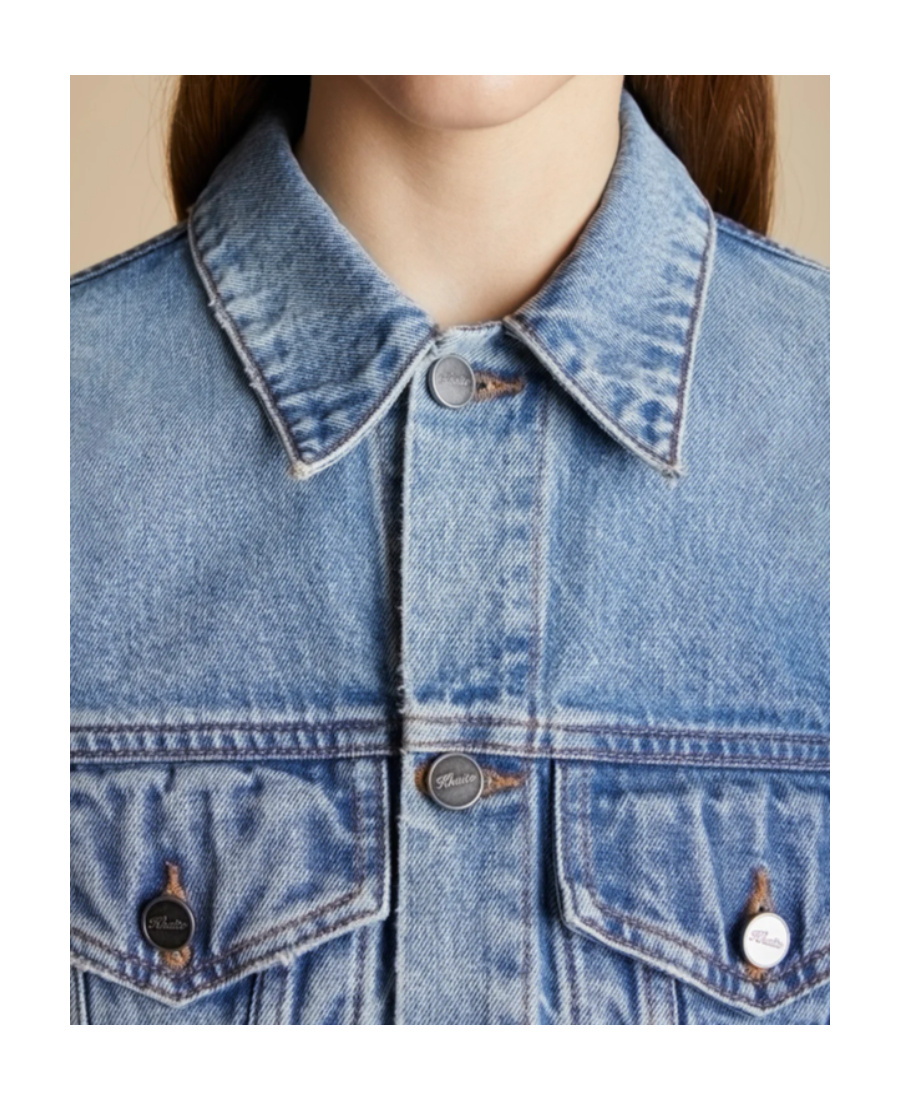 KHAITE RIZZO DENIM JACKET
