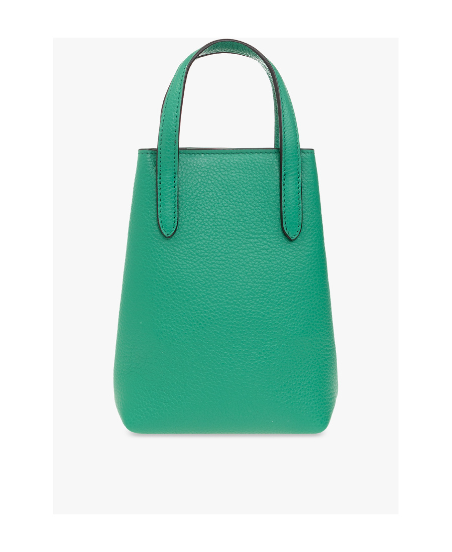 Ferragamo Logo Gancini Mini Shoulder Bag In Green