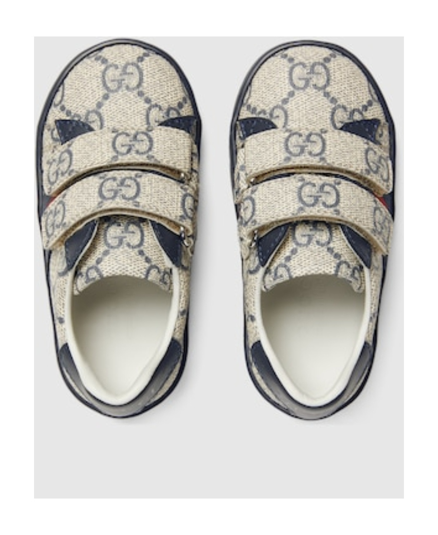 Gucci Ace Kleinkinder-sneaker In Black