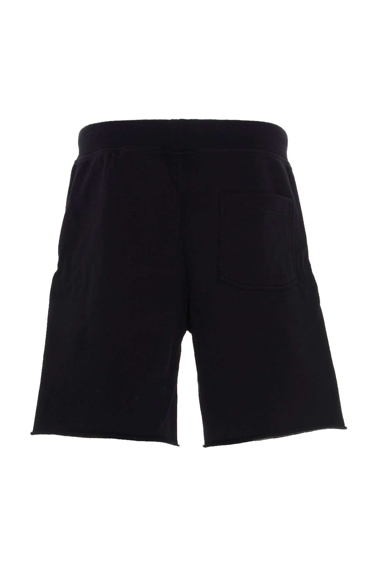 Helmut Lang Logo-print Track Shorts In Black