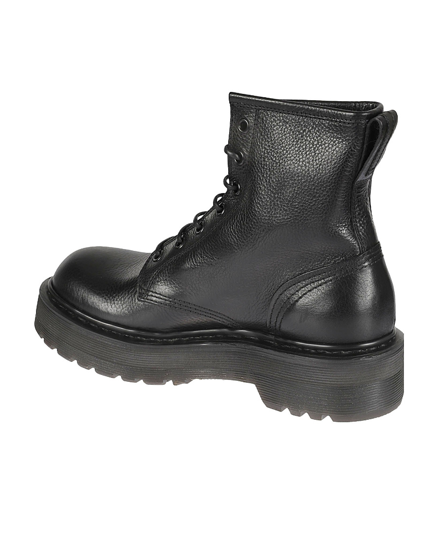 Premiata Logo Boots In Black