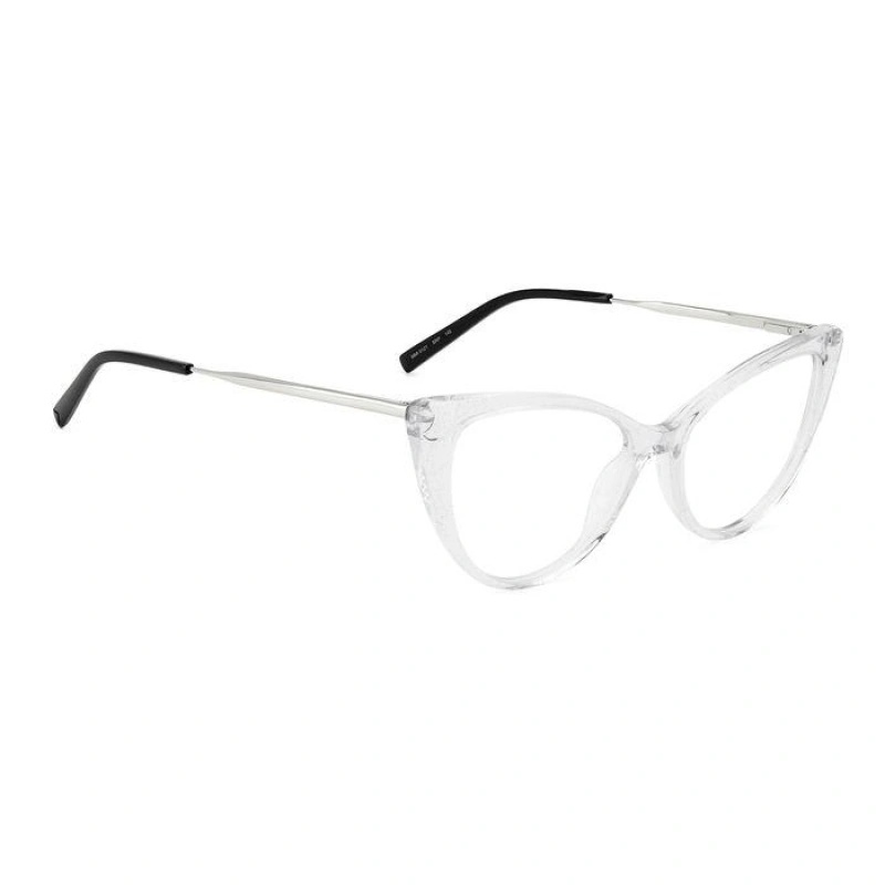 Shop Missoni Cat's Eye Profile Flat Lens In White