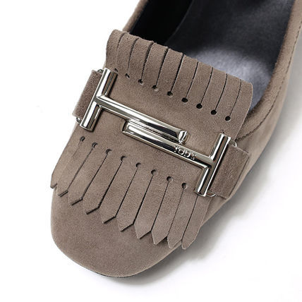 Tod's Round Head High Heels In Green