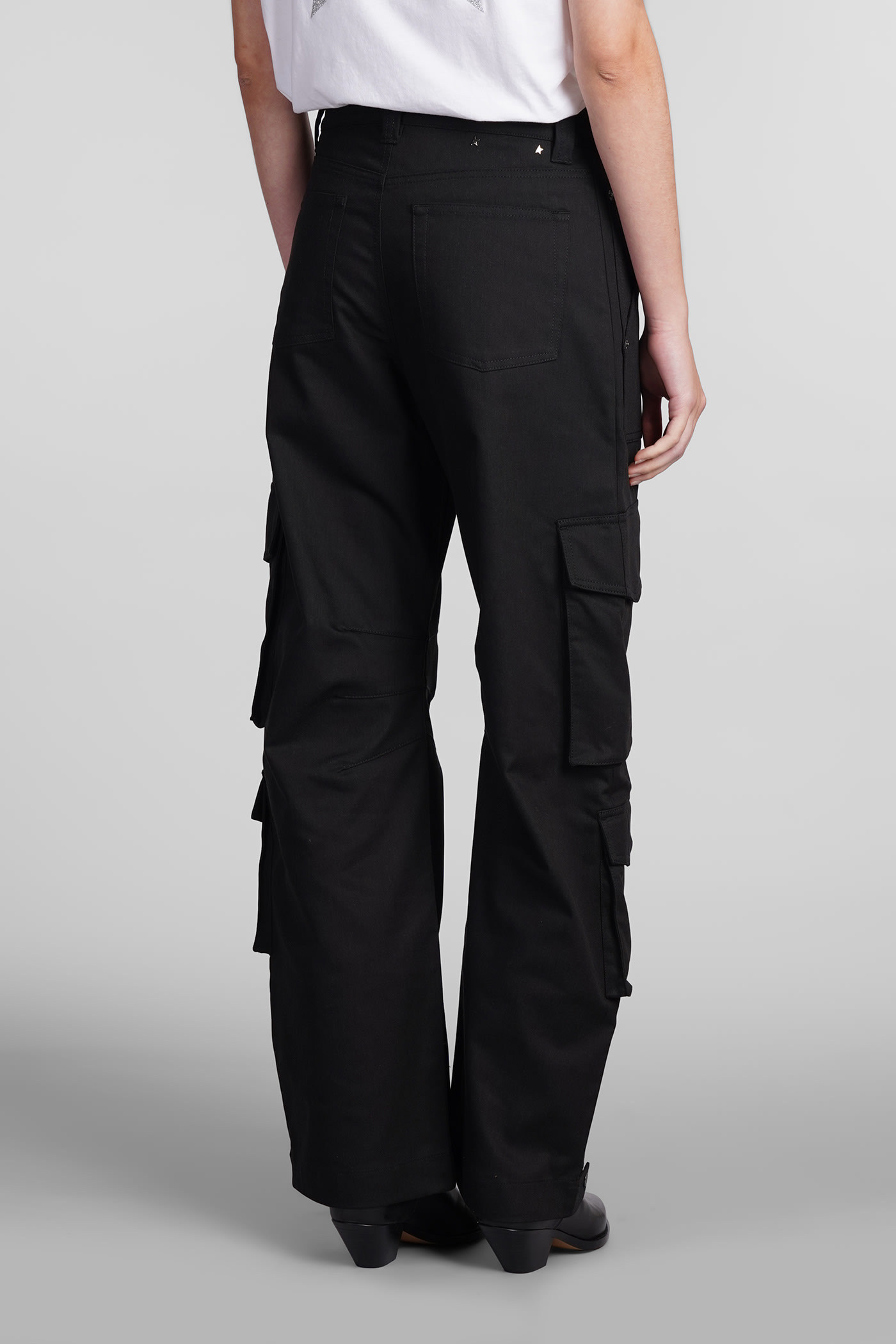 Golden Goose Lisette Cargo Pants In Black