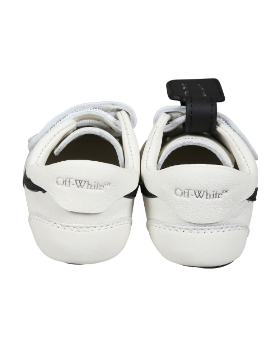 Off-white Arrows-motif Touch-strap Sneakers In White