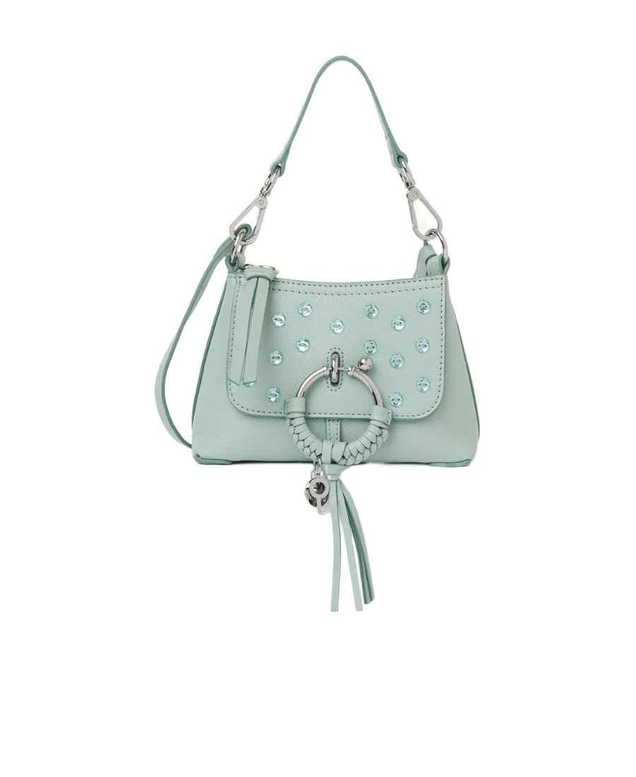 Shop See By Chloé Joan Mini Shoulder Bag In Green