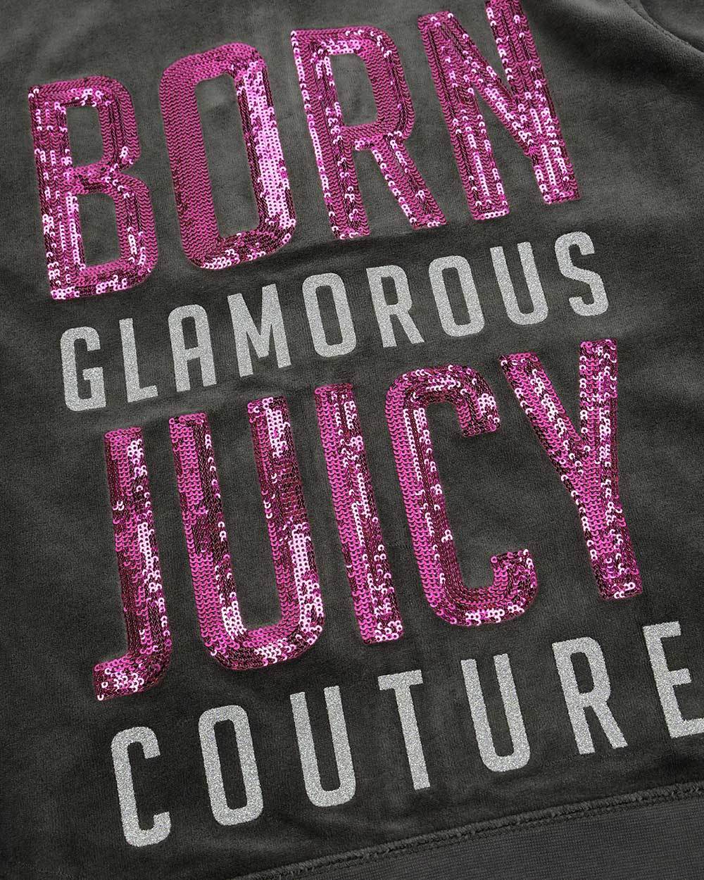Juicy Couture Logo Printed Casual Jacket In Black