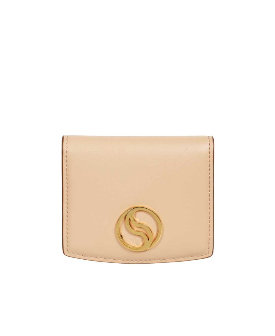 STELLA MCCARTNEY LOGO-PLAQUE CARD HOLDER 