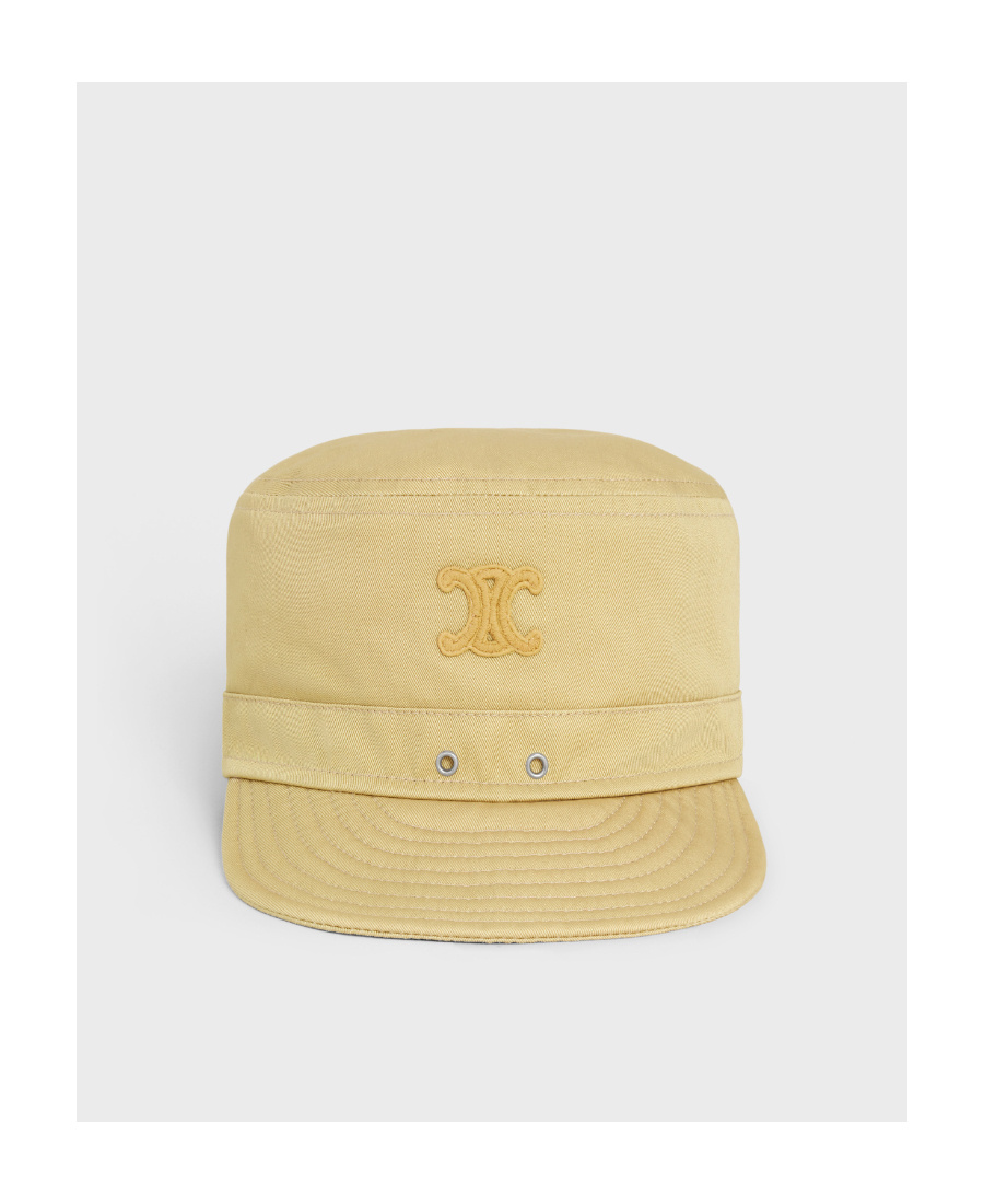 Celine Triomphe Army Cap In Cotton