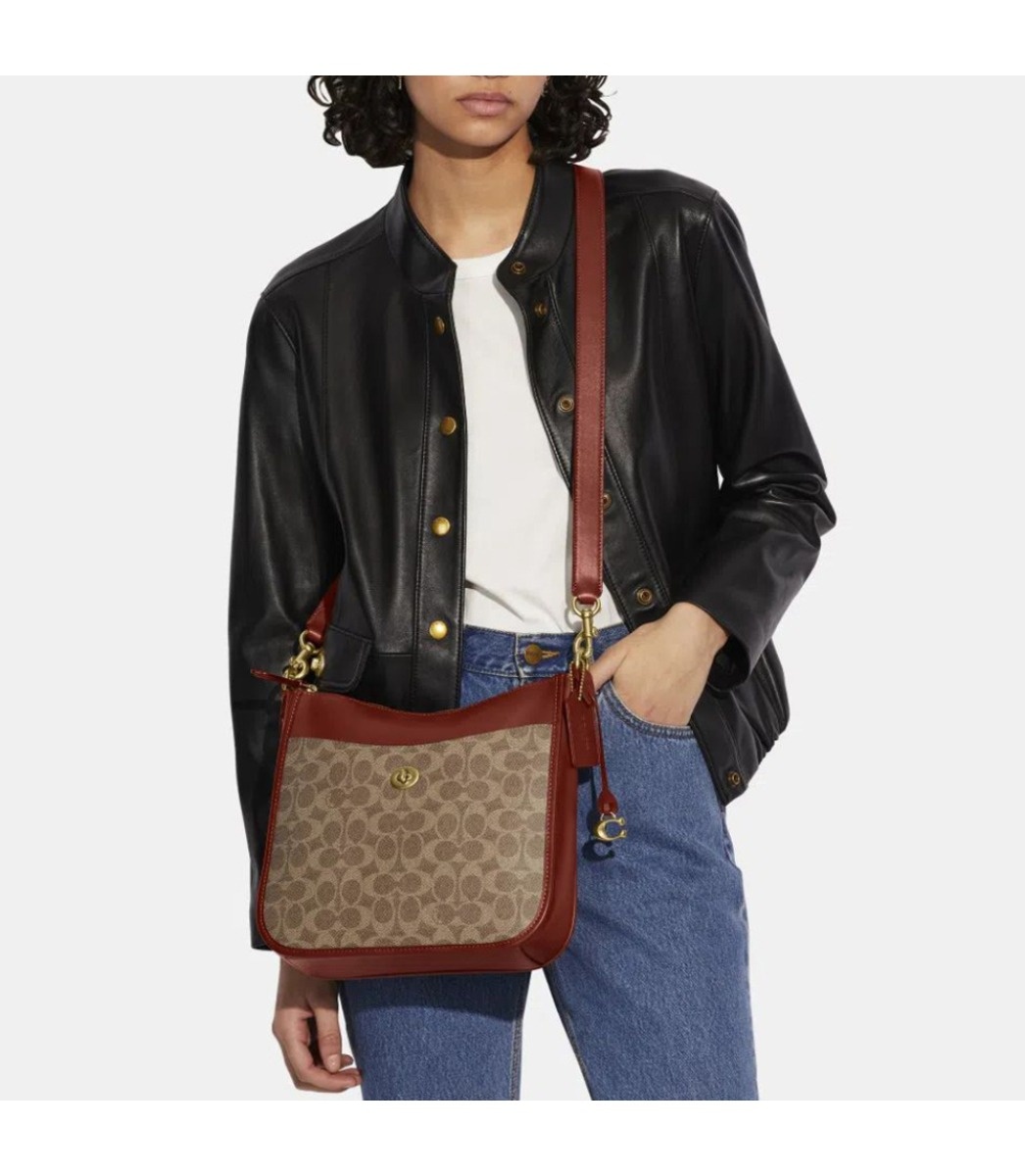 Coach Bag New York Chaise Cross-body Bag In Brown