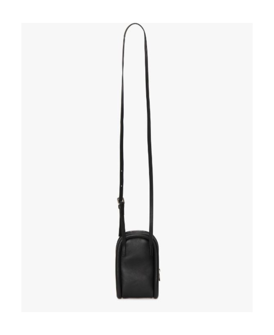 Jw Anderson Bumper Logo-detail Phone Pouch In Black