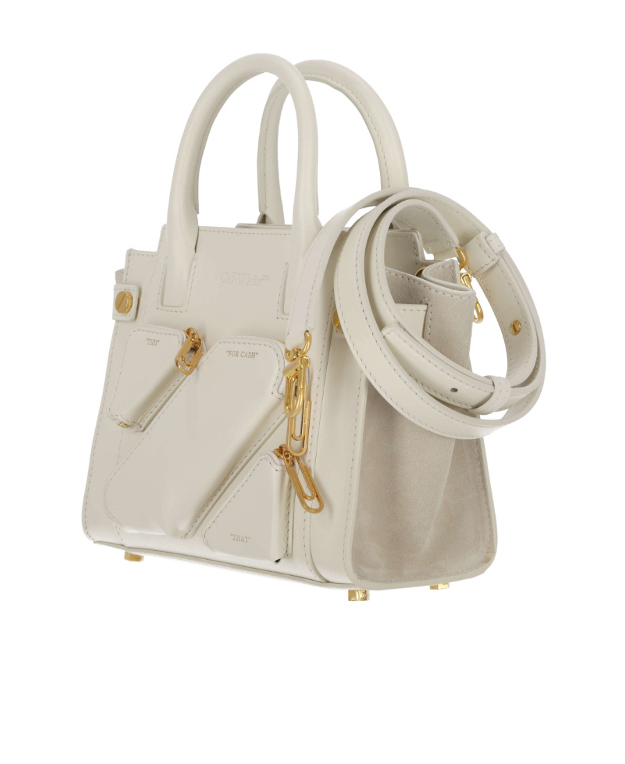 Off-white Small City Tote Bag In White