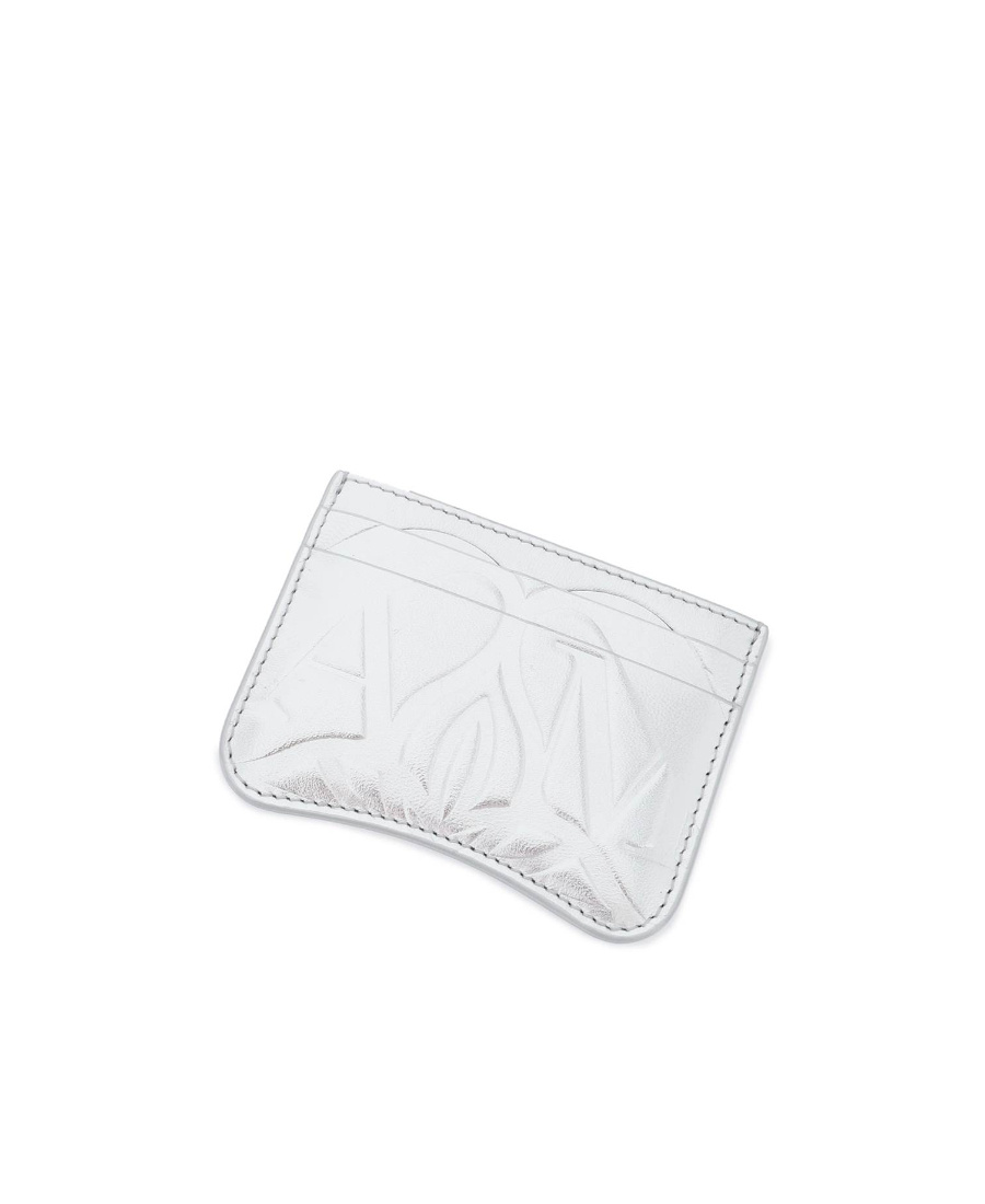 Alexander Mcqueen The Seal Leather Clip In White