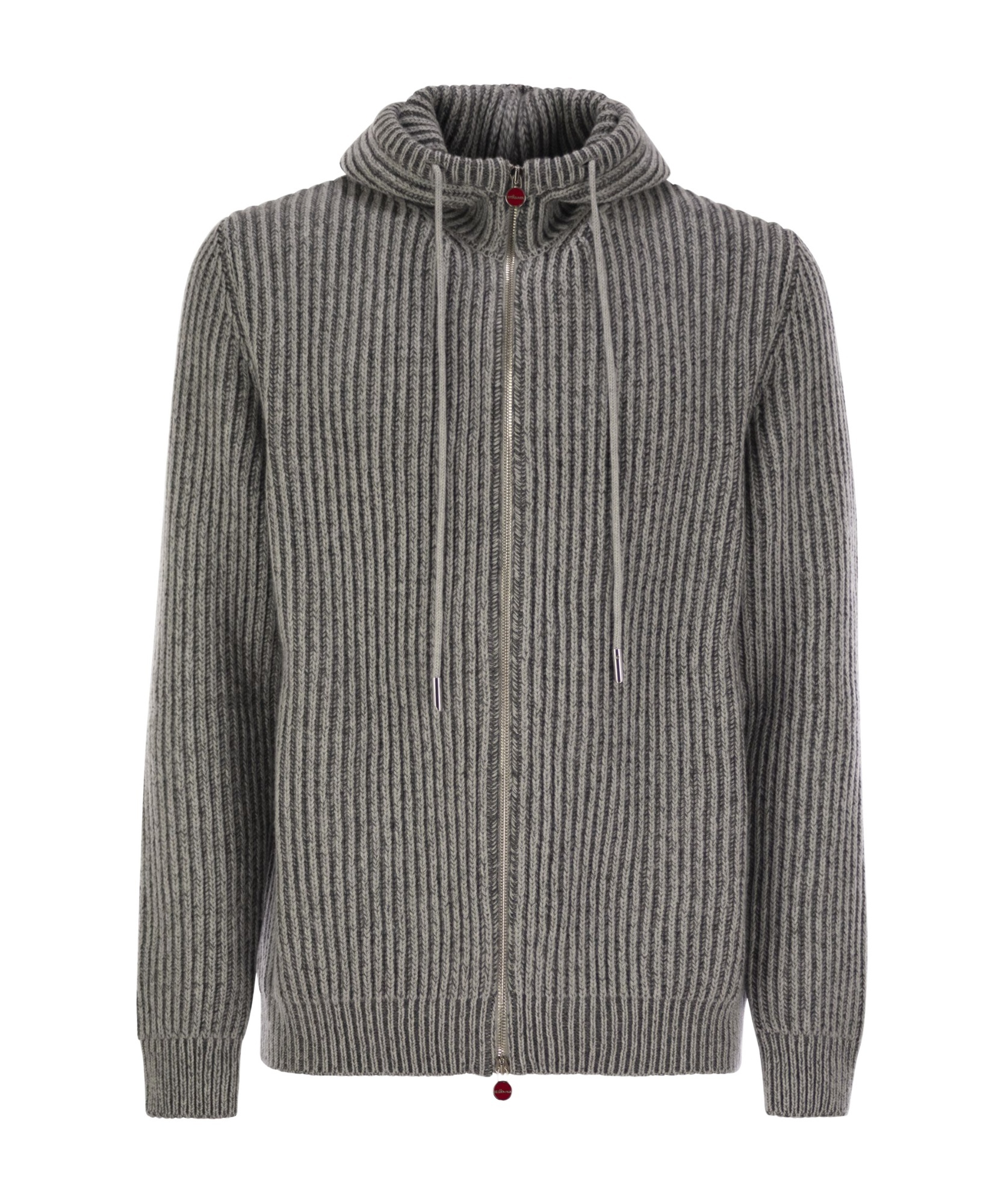 KITON LONG-SLEEVED KNITTED CARDIGAN 