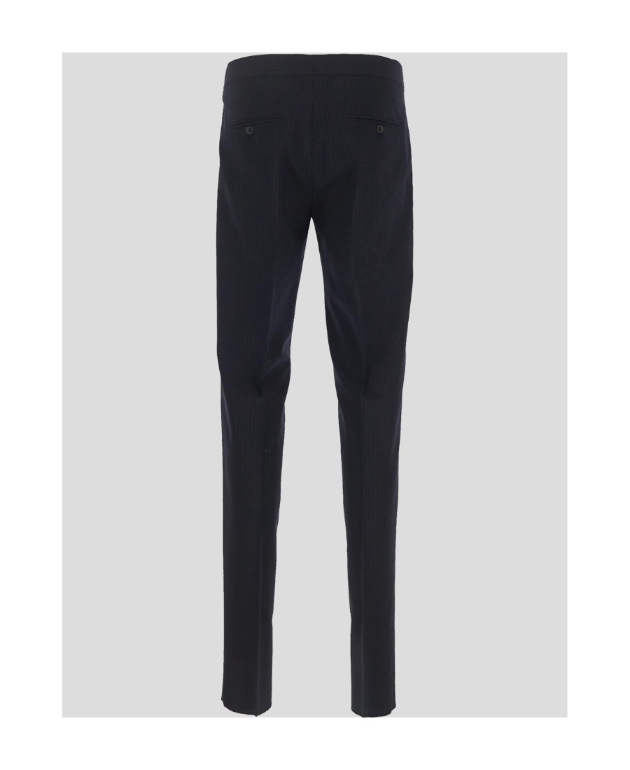 Dsquared2 Pinstripe-pattern Three-piece Suit In Black
