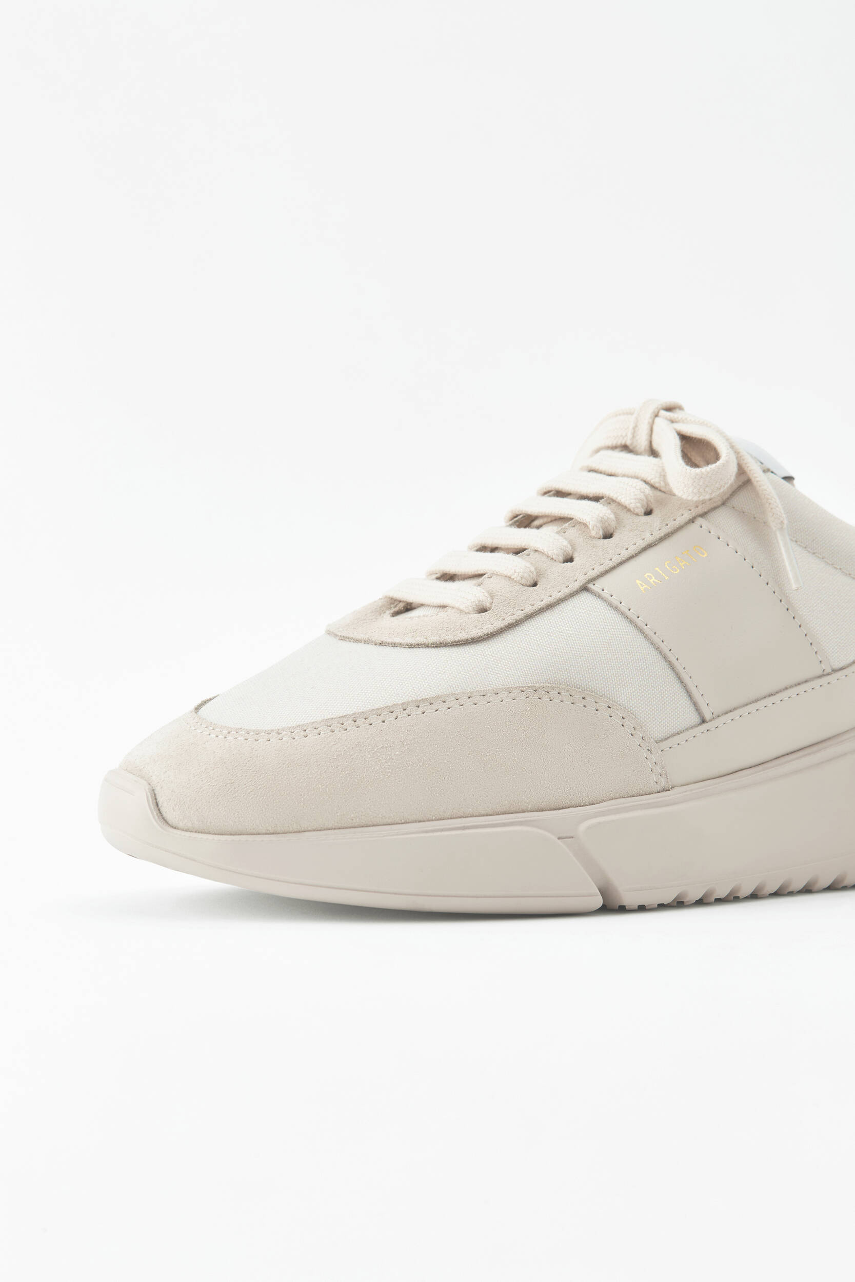 Axel Arigato Genesis Monochrome Sneakers In White