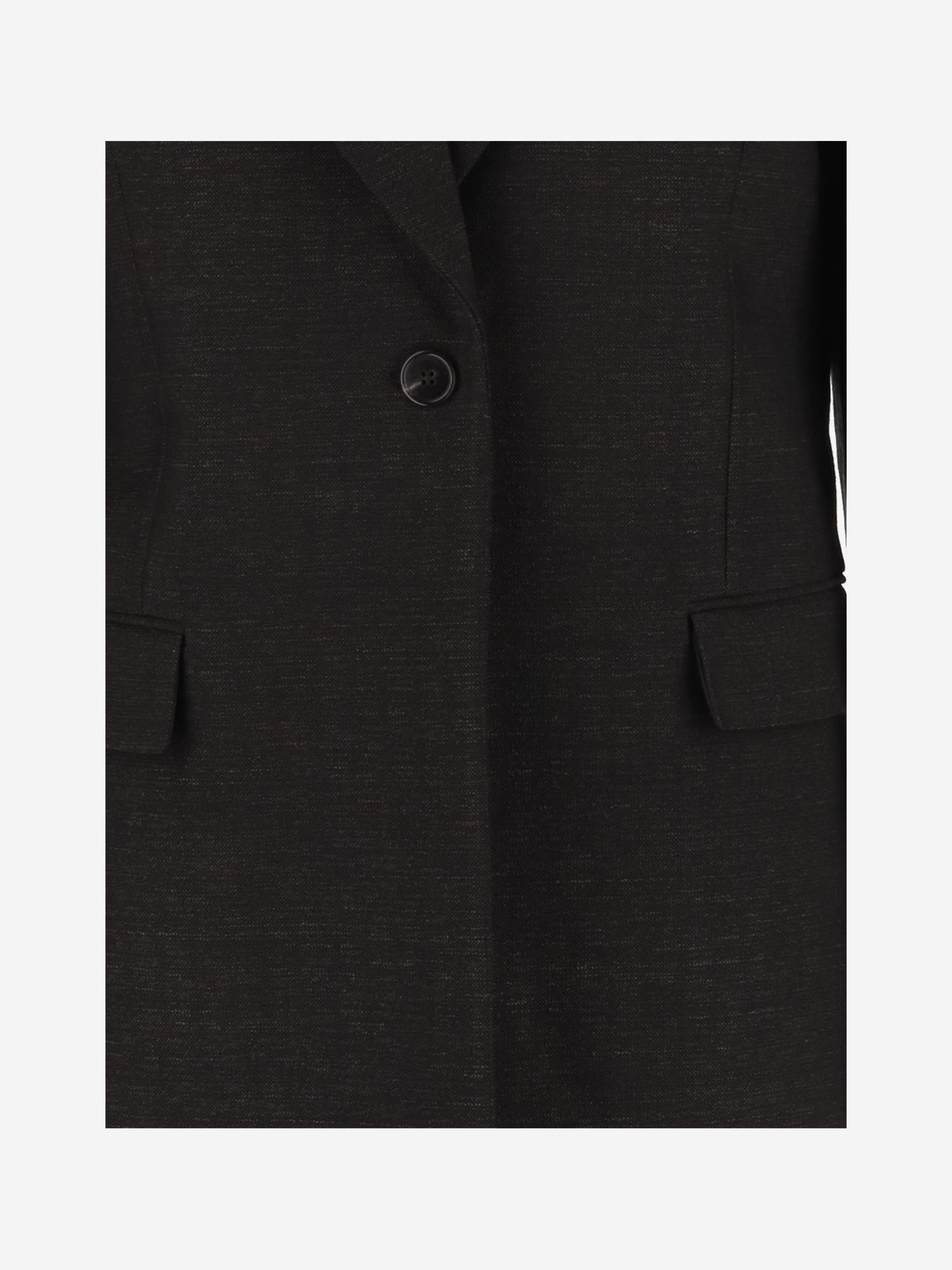 The Row Long-sleeved Suit Coat In Black