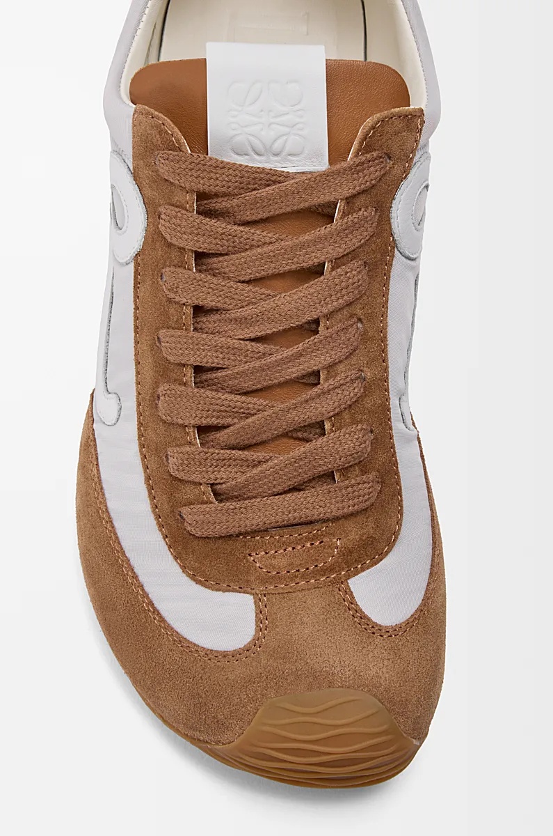 Loewe Ballet Runner 2.0 Lace-up Sneakers In Gray