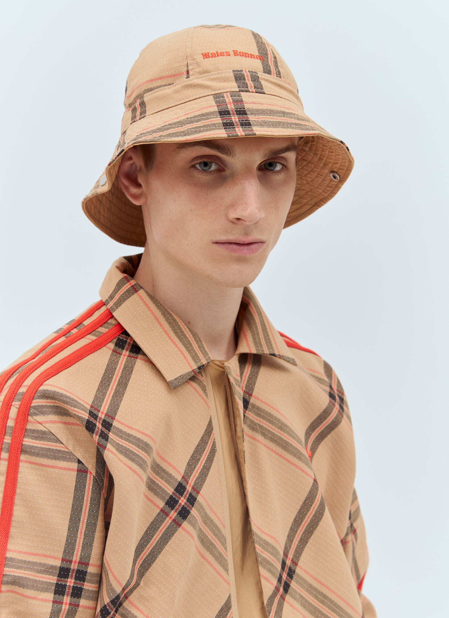 Shop Adidas X Wales B Onner Reverse-wearing Fisherman's Hat In Brown