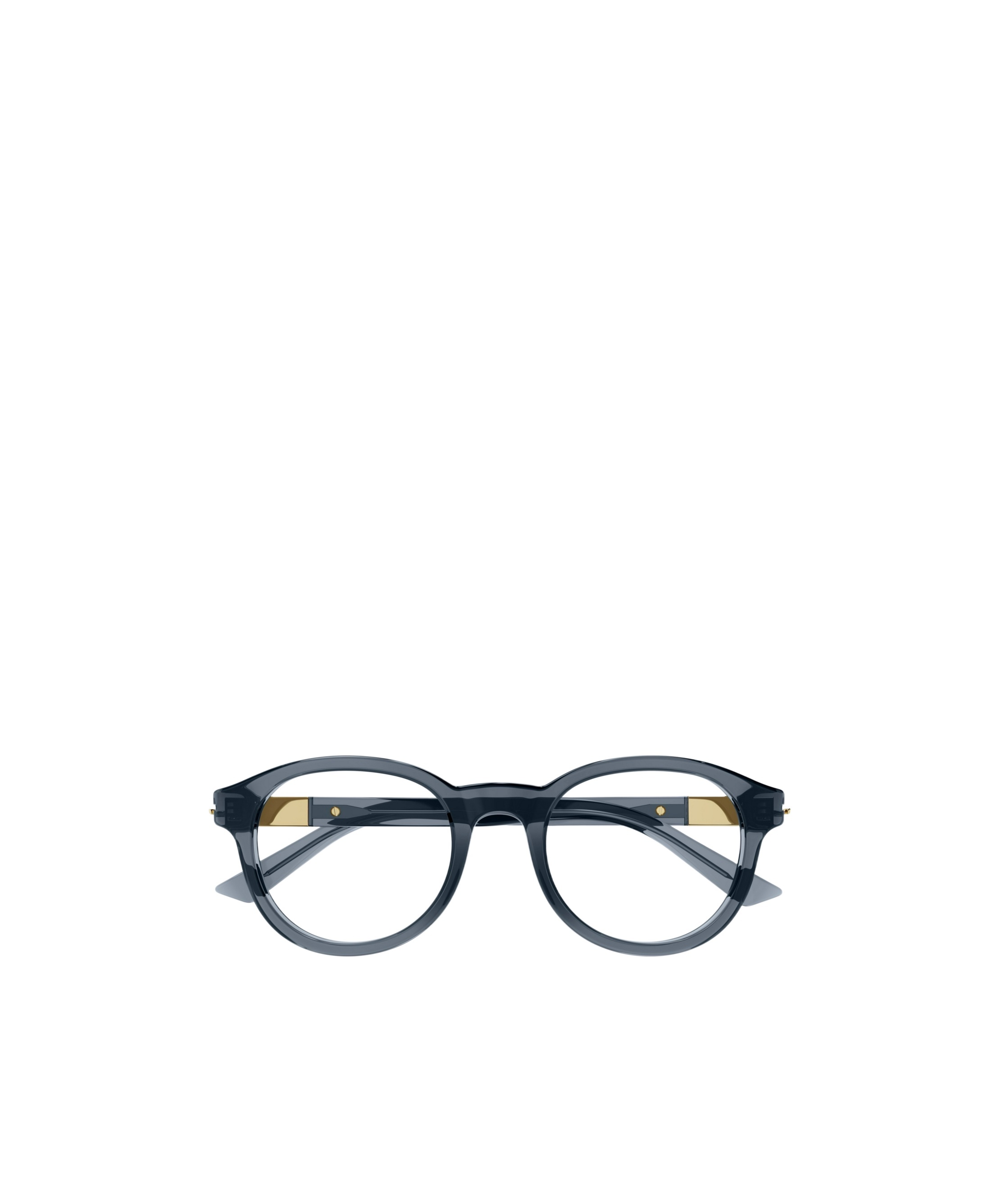 Gucci Round-frame Glasses In Blue