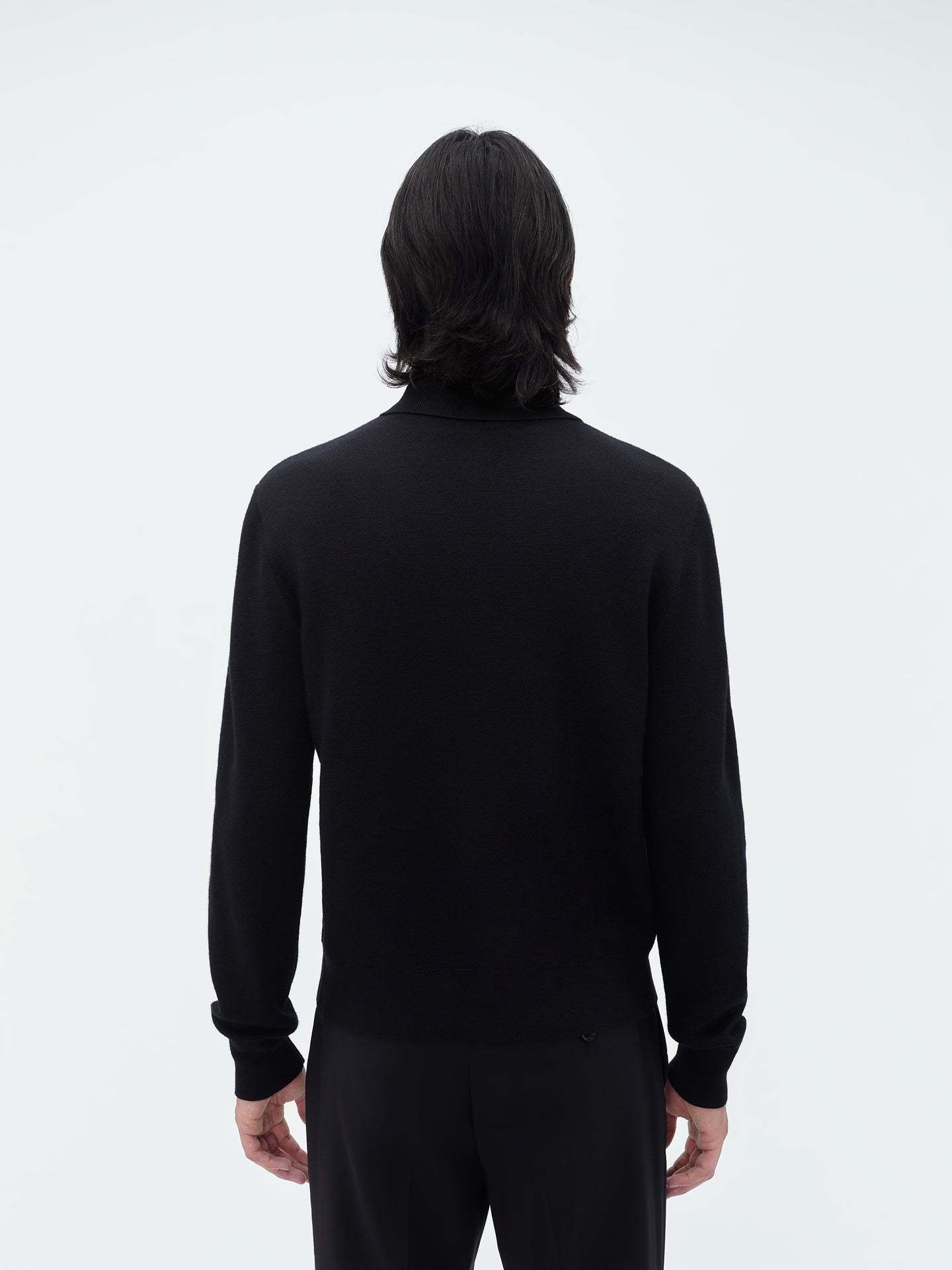 Amiri Repeat Merino-wool Cardigan In Black