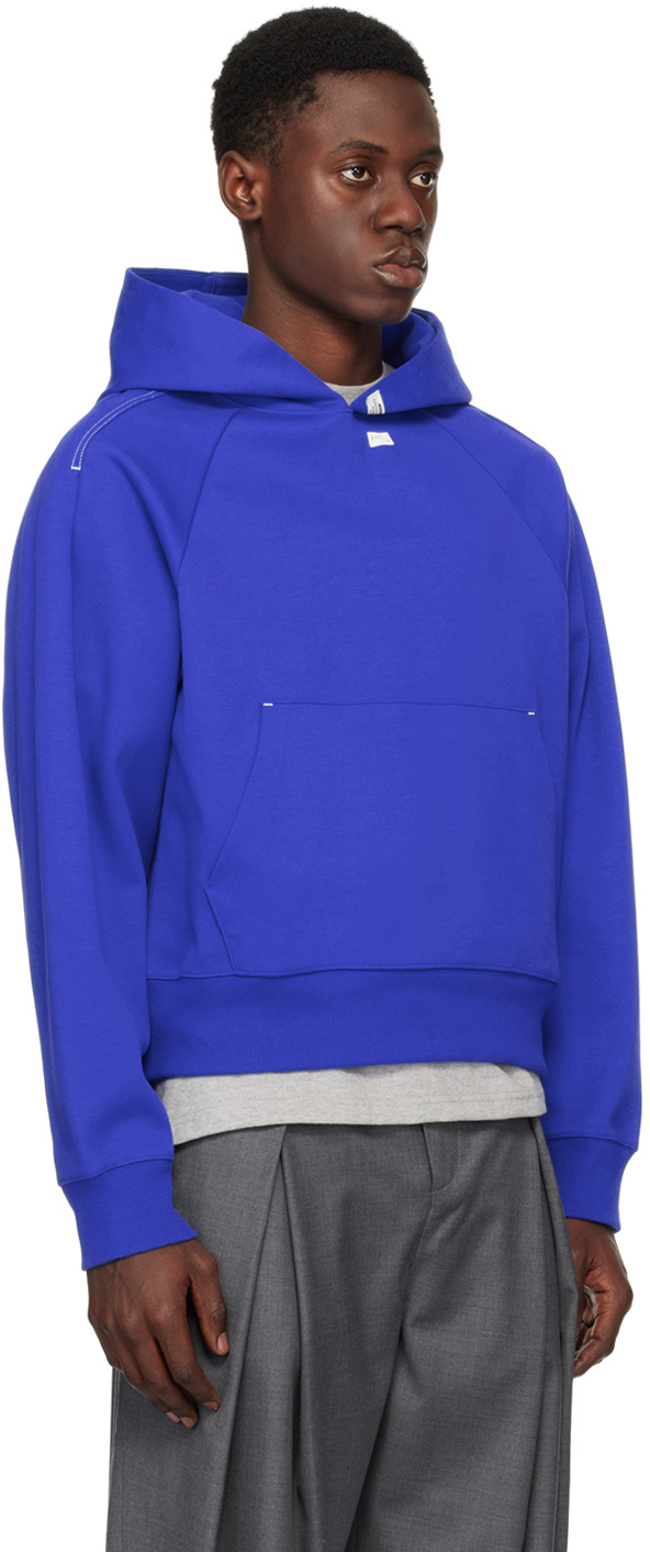 Ader Error Hoodie In Blue