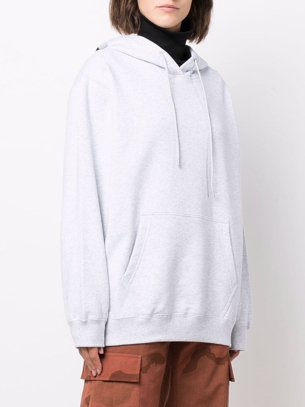 Msgm Logo-print Hoodie In White