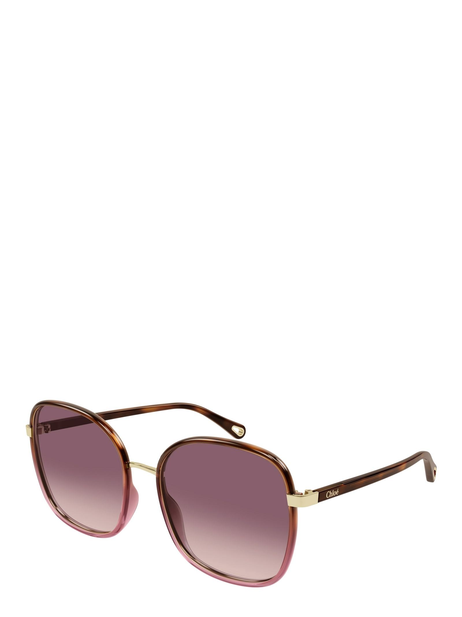 Chloé Eyewear Square Frame Sunglasses In Brown