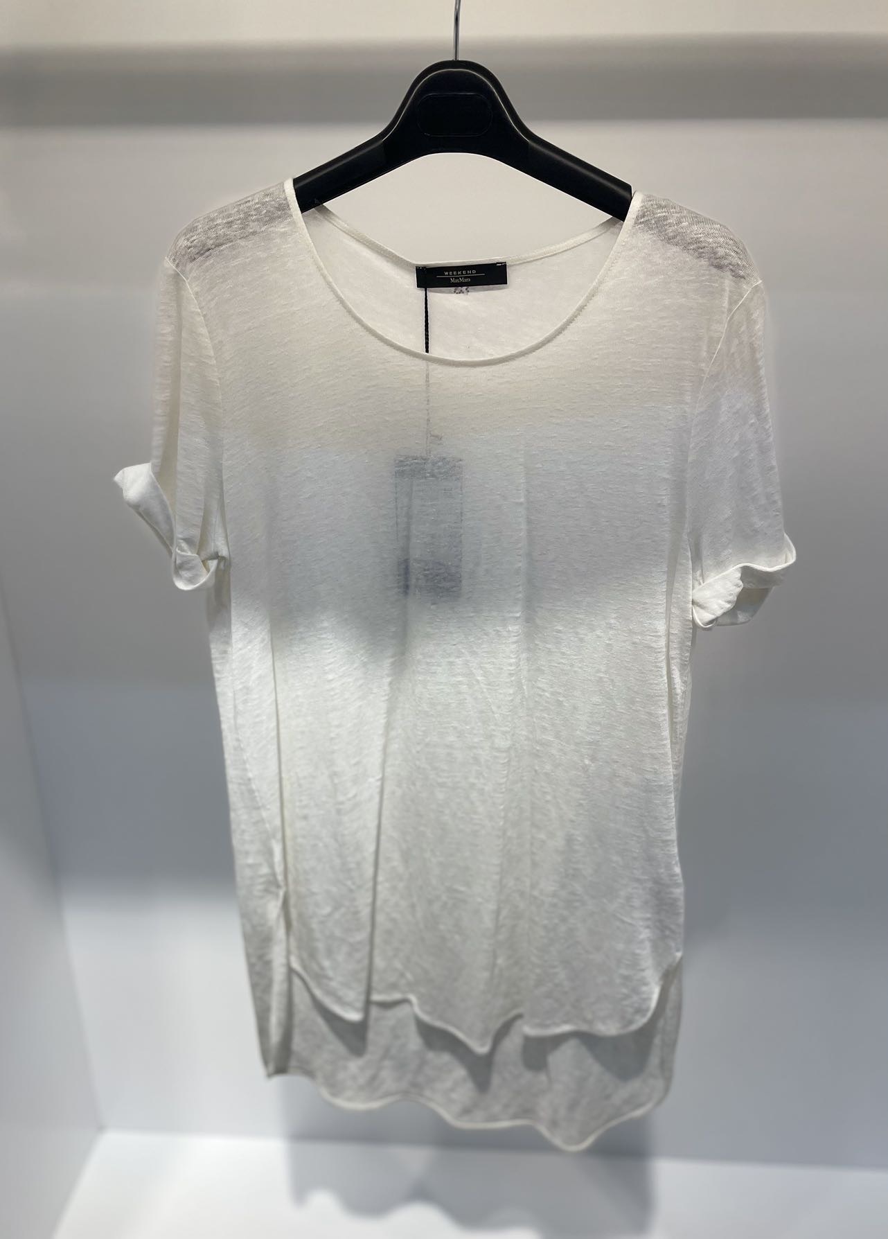 Weekend Max Mara Short-sleeved T-shirt In Gray