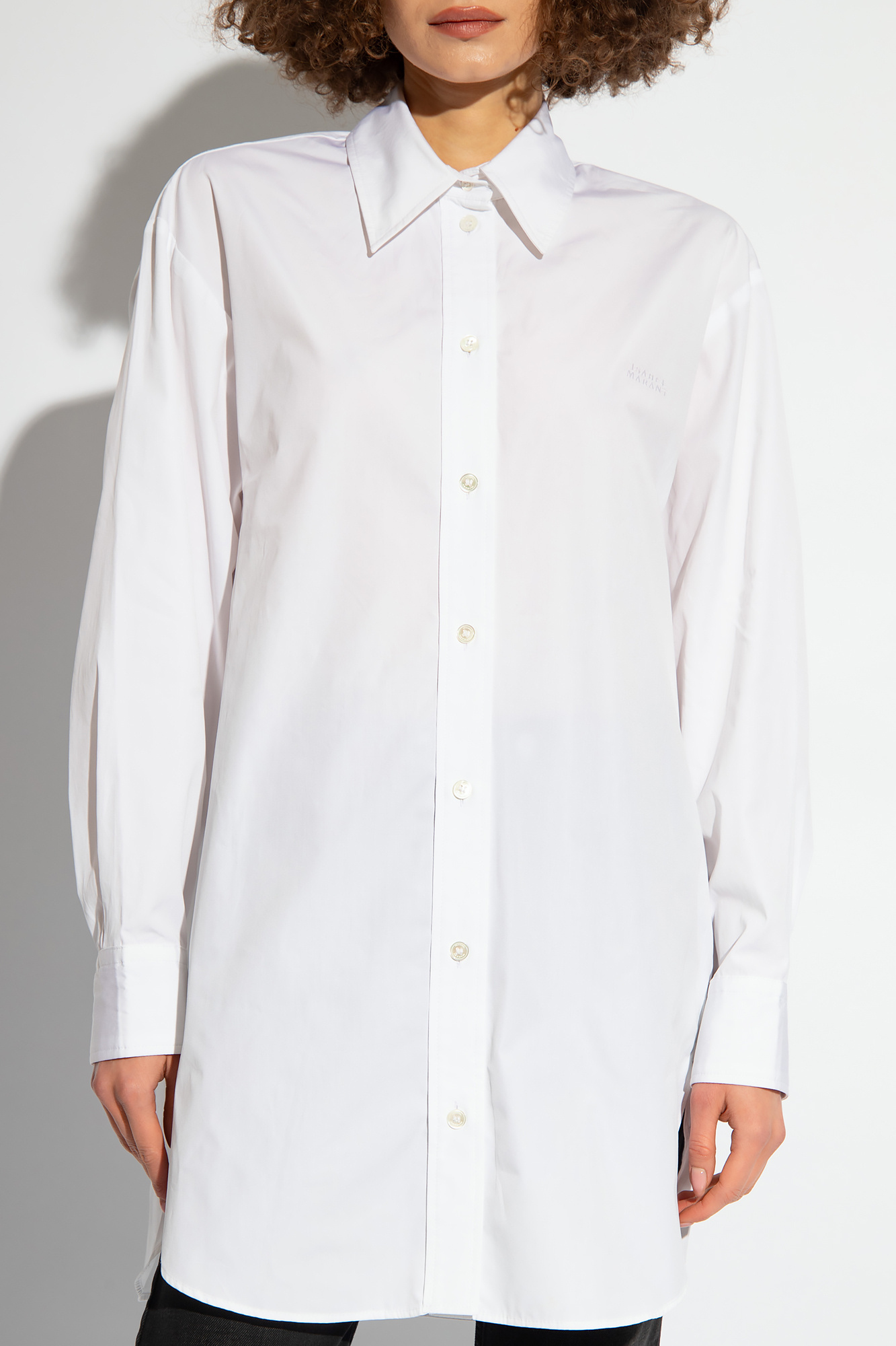 Isabel Marant Cylvany Buttoned Shirt In White