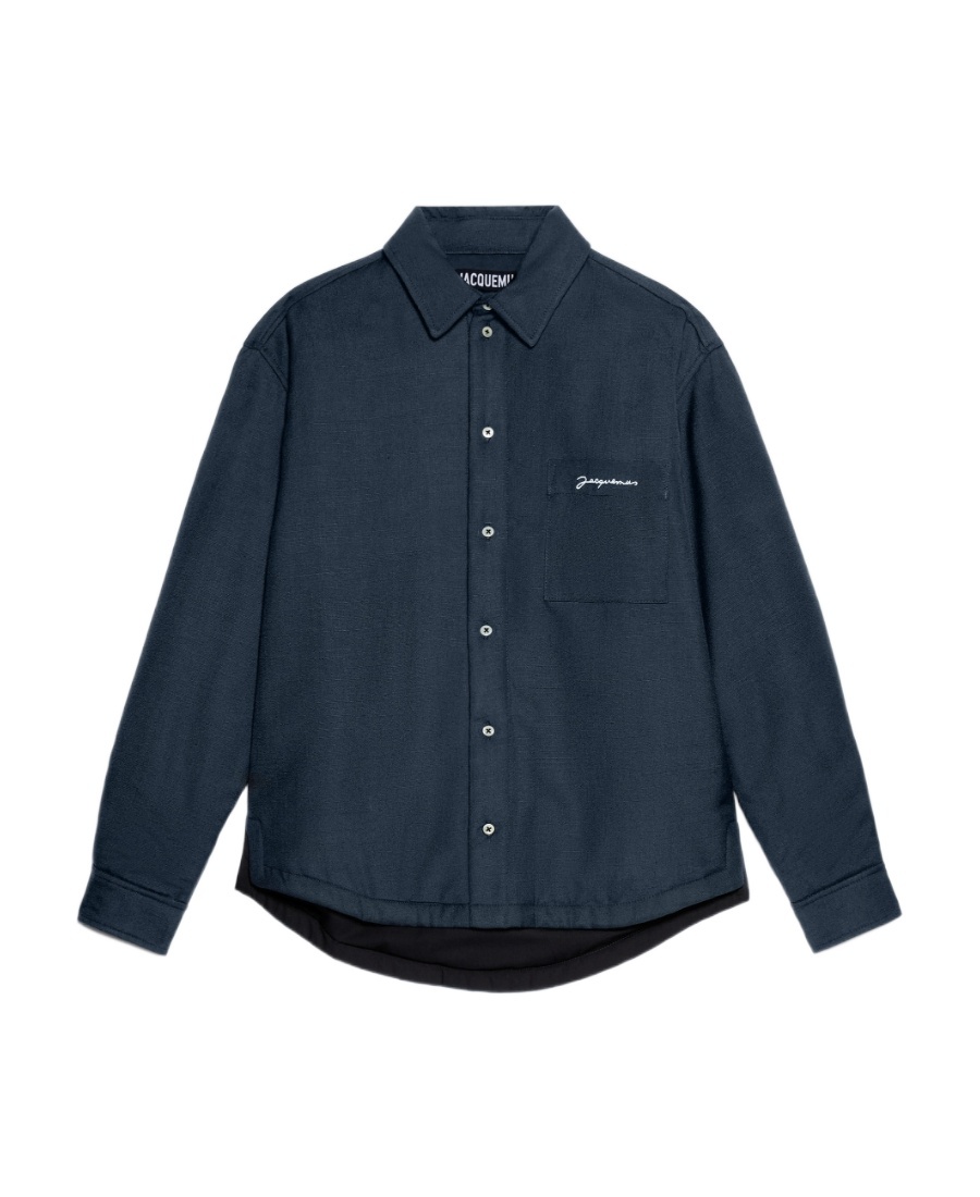 Jacquemus La Chemise Boulanger In Black