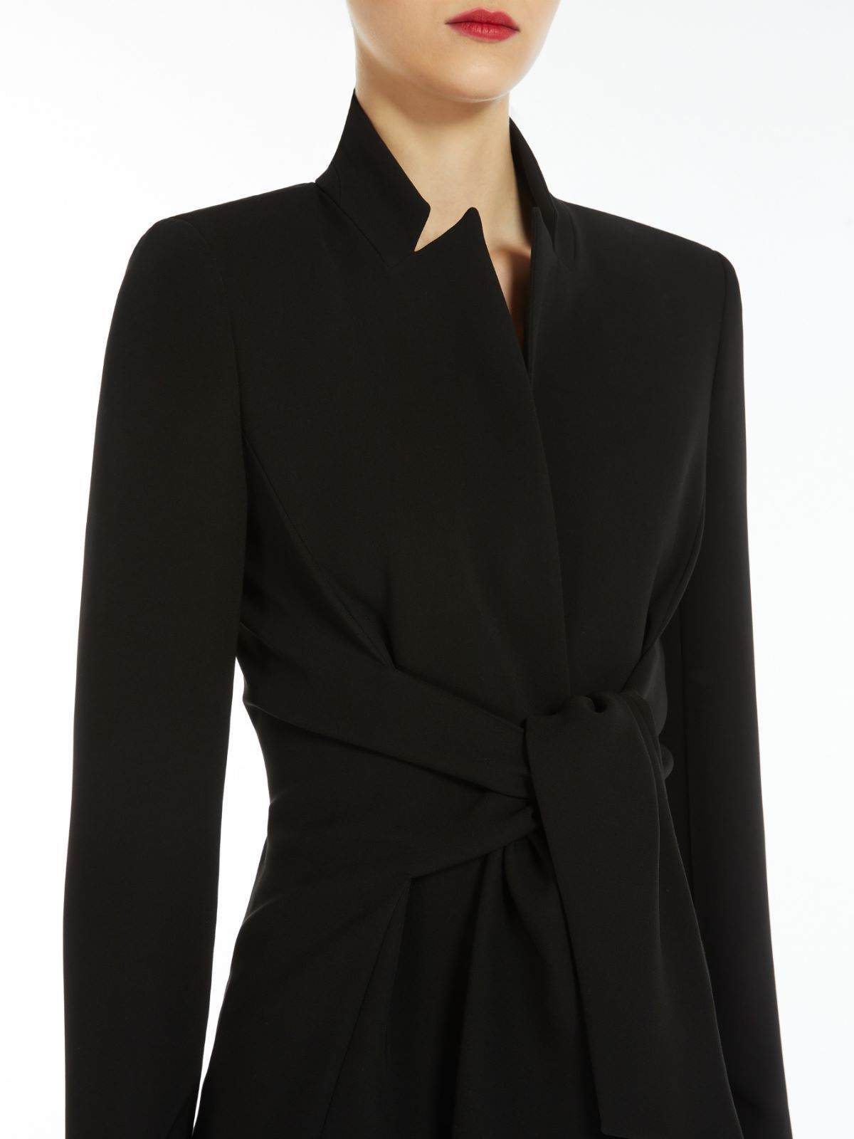 Max Mara Lace Casual Jacket In Black
