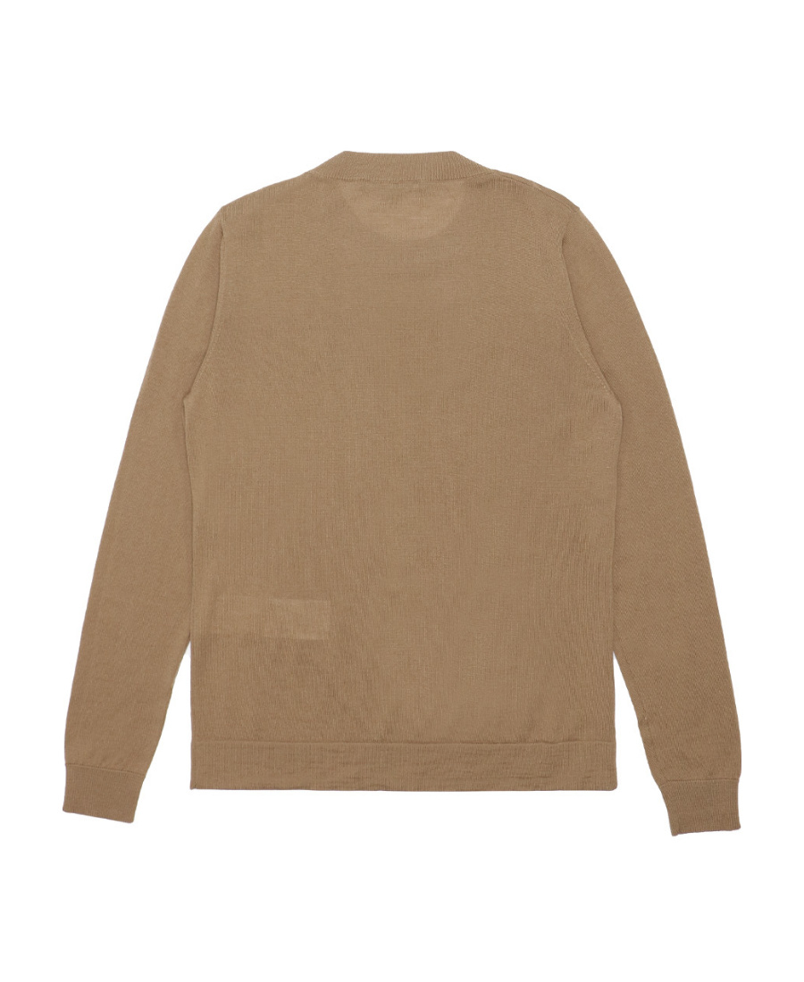 Weekend Max Mara Round-neck Long-sleeved Pullover In Brown